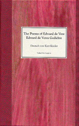 The Poems of Edward de Vere/ Edward de Veres Gedichte - Edward de Vere