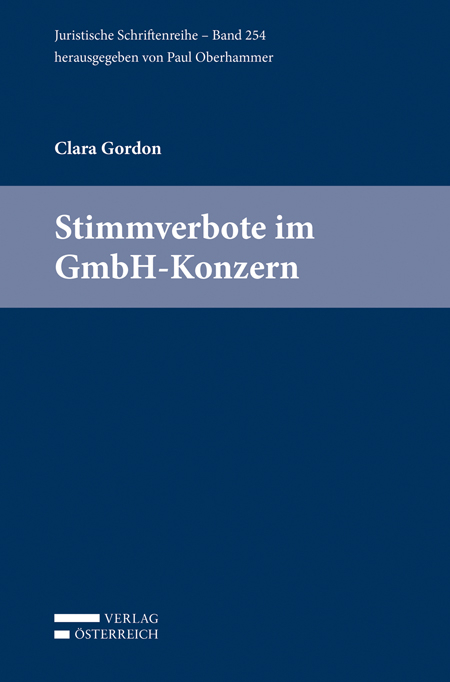 Stimmverbote im GmbH-Konzern - Clara Gordon