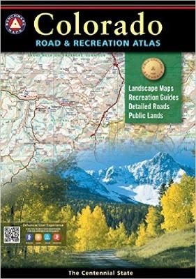 Benchmark Colorado Road & Recreation Atlas, 4th edition - National Geographic Maps