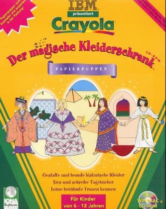 Crayola, Der magische Kleiderschrank, 1 CD-ROM