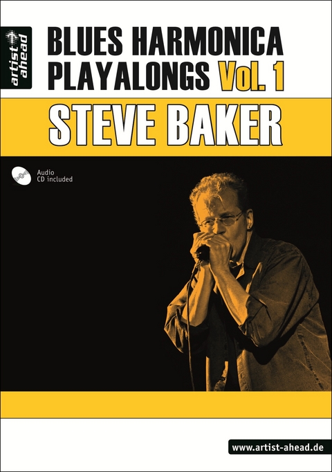 Blues Harmonica Playalongs - Vol. 1 - Steve Baker