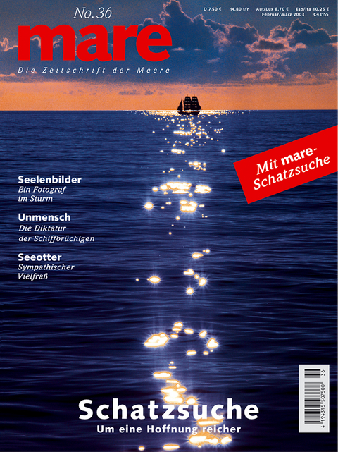 mare - Die Zeitschrift der Meere / No. 36 / Schatzsuche - 