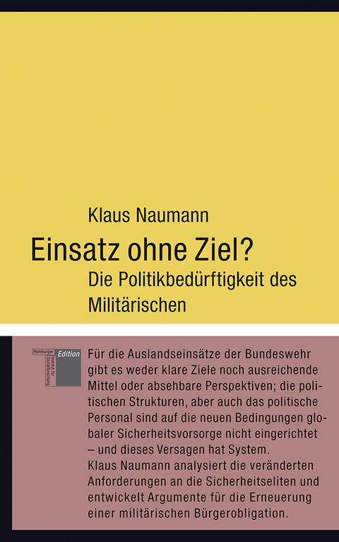 Einsatz ohne Ziel? - Klaus Naumann