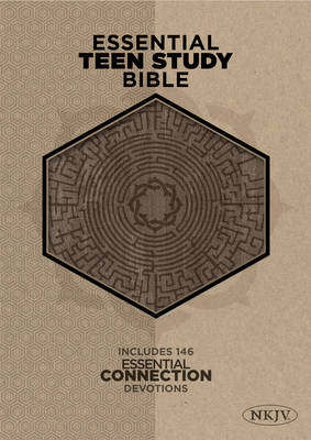 The NKJV Essential Teen Study Bible, Gray Cork LeatherTouch -  B&  H Kids Editorial Staff