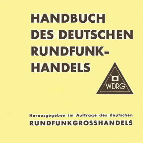 CD-ROM: Handbuch des Deutschen Rundfunkhandels