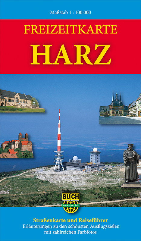 Freizeitkarte Harz - Bernhard Spachmüller, Marion Schmidt