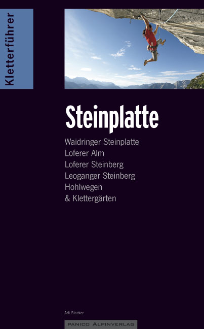 Kletterführer Steinplatte - Adi Stocker