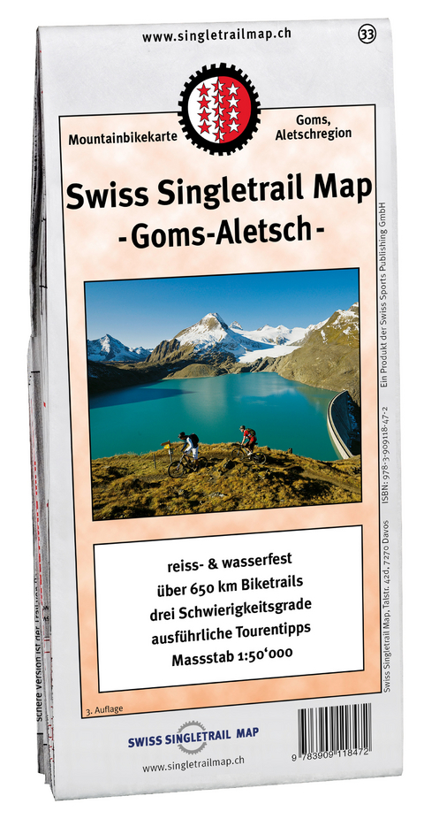 Singletrail Map 033 Goms/Aletsch - Thomas Giger