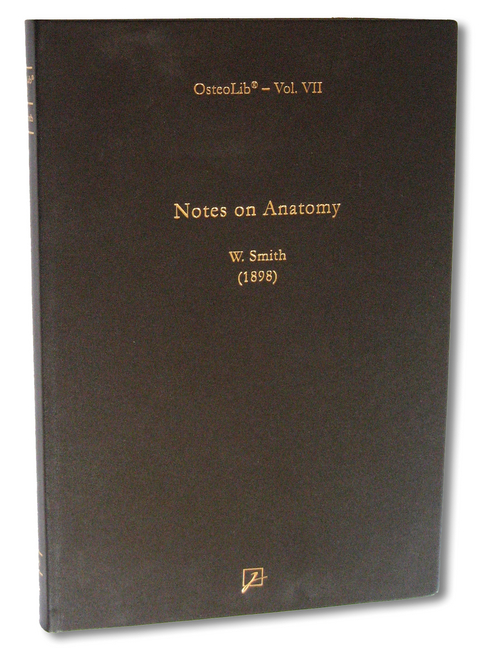 Notes on Anatomy - W Smith