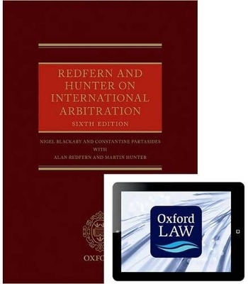 Redfern and Hunter on International Arbitration (Hardback and eBook) - Nigel Blackaby, Constantine Partasides, Alan Redfern, Martin Hunter