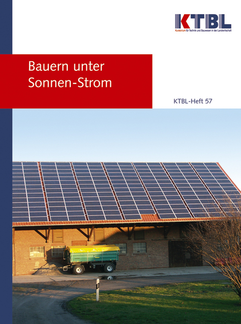 Bauern unter Sonnen-Strom