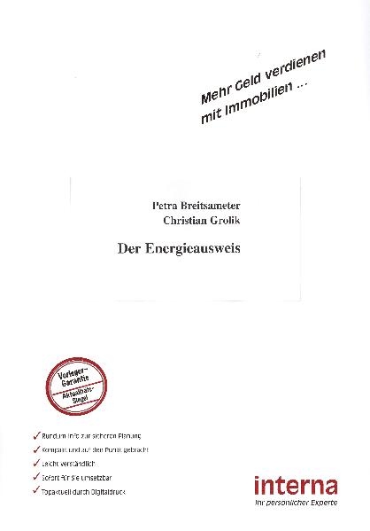 Der Energieausweis - Petra Breitsameter, Christian Grolik