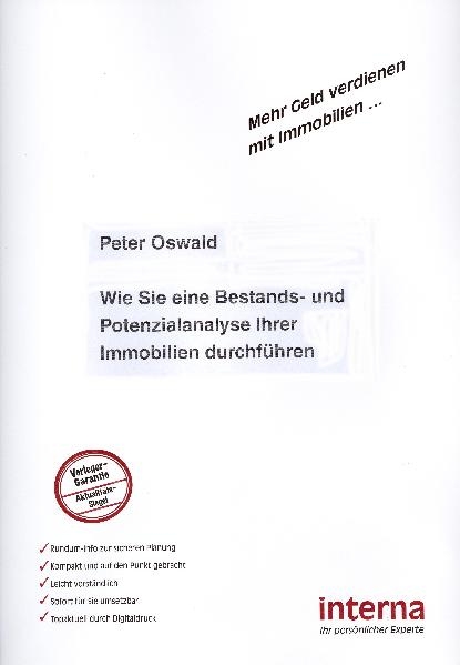 Wie Sie eine Bestands- und Potenzialanalyse Ihrer Immobilien durchführen - Peter Oswald