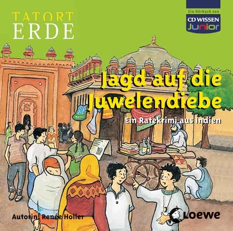 Jagd auf die Juwelendiebe, 2 Audio-CDs - Renée Holler