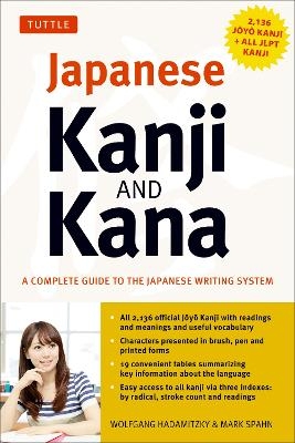 Japanese Kanji & Kana - Wolfgang Hadamitzky, Mark Spahn