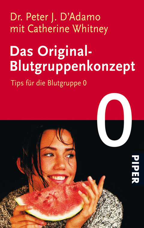 Das Original-Blutgruppenkonzept - Peter J. D'Adamo