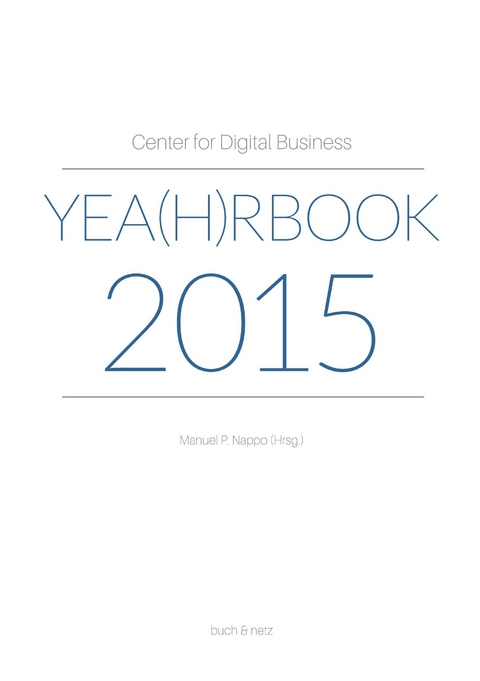 Center for Digital Business Yea(h)rbook 2015 - 