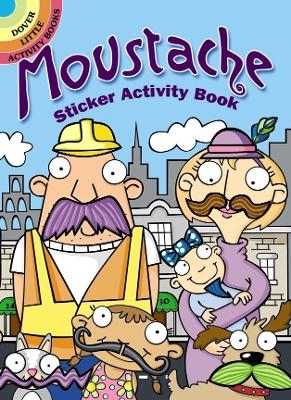 Moustache Sticker Activity Book - Susan Shaw-Russell