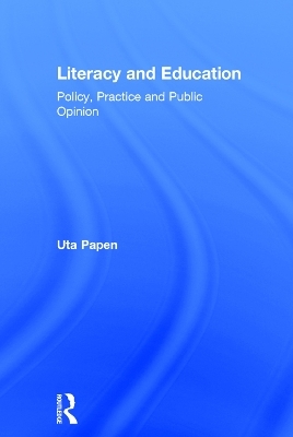 Literacy and Education - Uta Papen