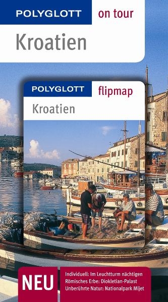 Kroatien - Buch mit flipmap