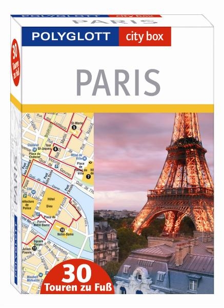 city box Paris - Box mit 30 Tourenkarten und Beiheft