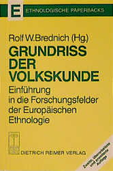 Grundriss der Volkskunde - 