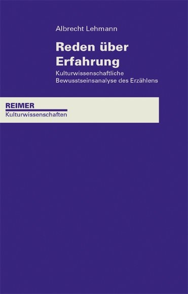 Reden über Erfahrung - Albrecht Lehmann