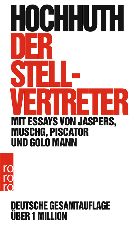 Der Stellvertreter - Rolf Hochhuth