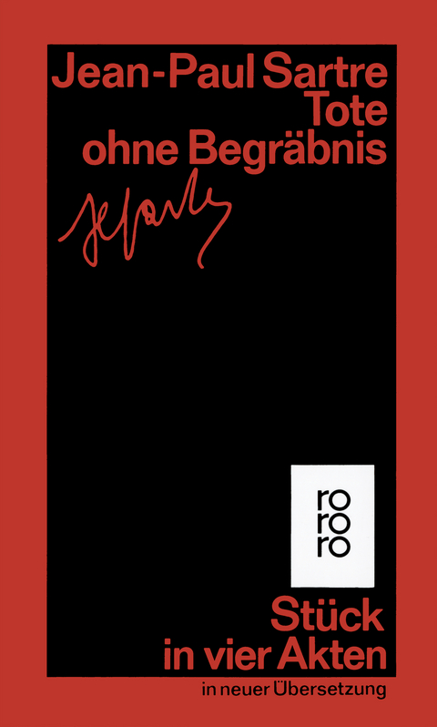 Tote ohne Begräbnis - Jean-Paul Sartre