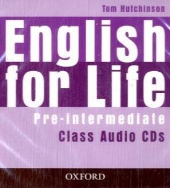 English for Life / Pre-Intermediate - Class CDs - Tom Hutchinson
