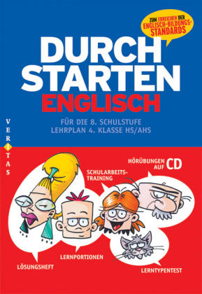 Durchstarten Englisch, 8. Schulstufe, m. Audio-CD - 