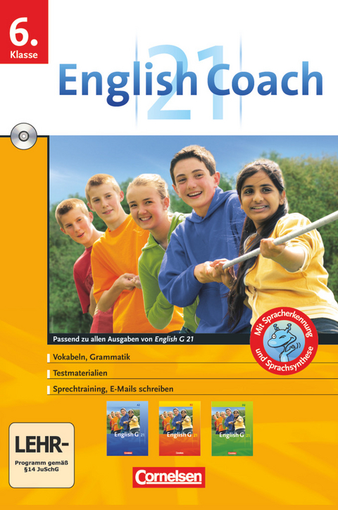 English G 21 - English Coach 21 (zu allen Ausgaben) - Lernsoftware für zu Hause - Band 2: 6. Schuljahr - Doris Mause, James Pankhurst, Markus Ritter, Angelika Thiele