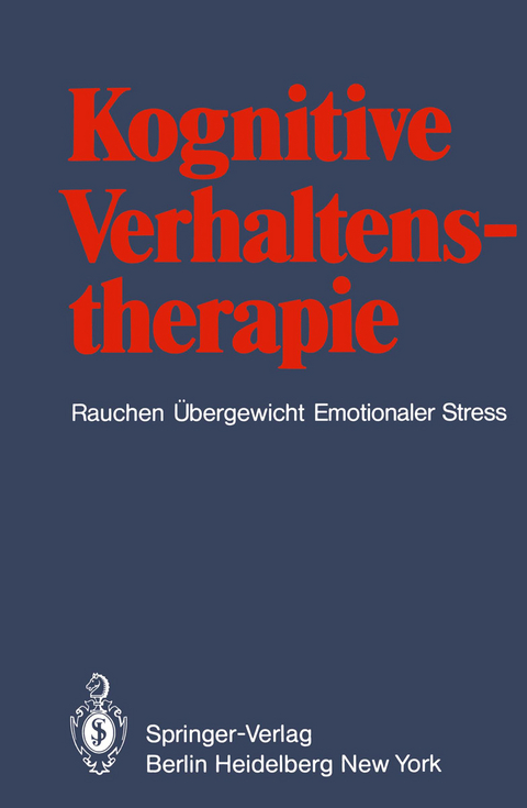 Kognitive Verhaltenstherapie - R. Grossarth-Maticek