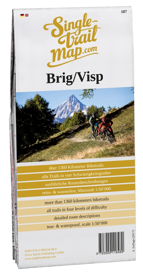 Singletrail Map 107 Brig/Visp - Thomas Giger
