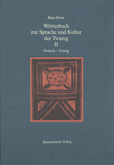 Wörterbuch zur Sprache und Kultur der Twareg - Hans Ritter