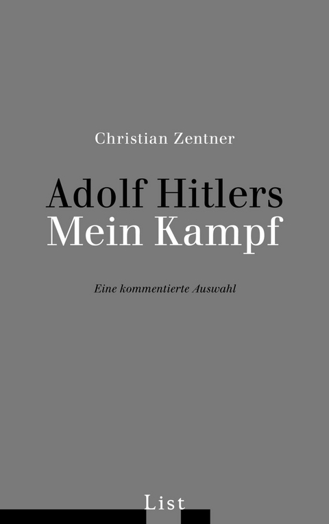 Adolf Hitlers Mein Kampf - Christian Zentner