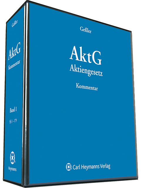 Aktiengesetz - Jörg H Gessler