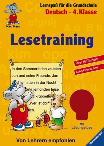 Lesetraining (4. Klasse) - Eva Zell