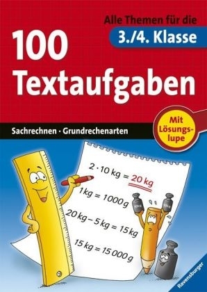 100 Textaufgaben (3./4. Klasse)