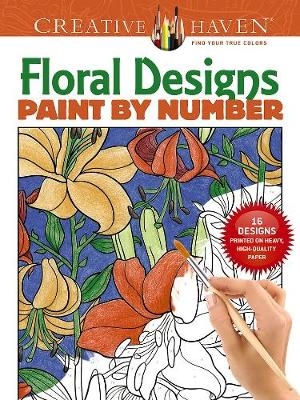 Creative Haven Floral Design Paint by Number - Jessica Mazurkiewicz