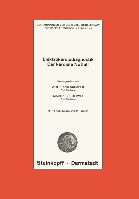 Elektrokardiodiagnostik der Kardiale Notfall - Wolfgang Schaper, Martin G. Gottwik