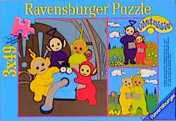 Teletubbies (Puzzle) Die Teletubbies zu Hause