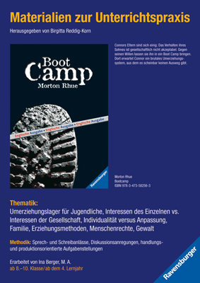 Materialien zur Unterrichtspraxis - Morton Rhue: Boot Camp (englische Ausgabe) - 