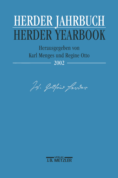 Herder Jahrbuch - Herder Yearbook 2002 - 