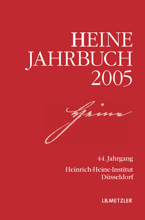 Heine-Jahrbuch 2005 - 