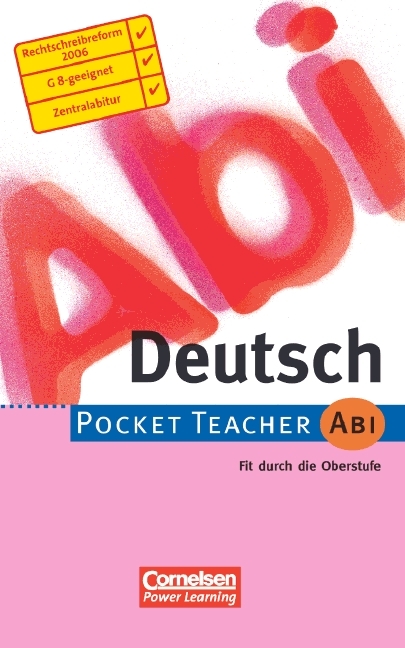 Pocket Teacher Abi. Sekundarstufe II - Bisherige Ausgabe (mit Umschlagklappen) / Deutsch (Aktualisierte Ausgabe 2006) - Peter Kohrs