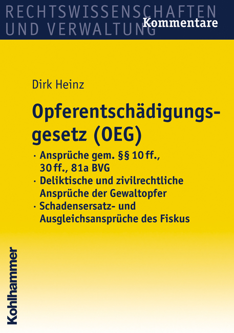 Opferentschädigungsgesetz (OEG) - Dirk Heinz
