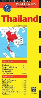 Thailand Travel Map Seventh Edition - 