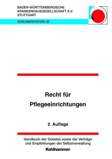 Recht für Pflegeeinrichtungen