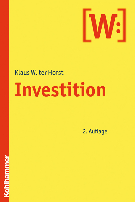 Investition - Klaus W. ter Horst